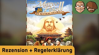 Marco Polo II: im Auftrag des Khans - Brettspiel - Review und Regelerklärung