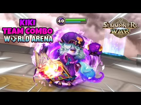 Kiki Team Combo in World Arena Ep. 3 - Summoners War