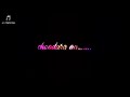 ESWARA SONG WHATSAPP STATUS ️ BLACK SCREEN