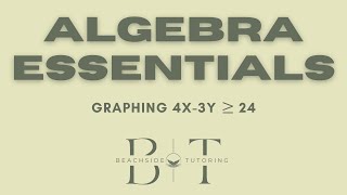 Graphing a Linear Inequality — Step-by-Step Walkthrough