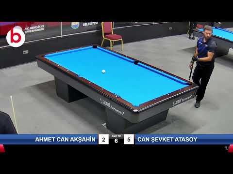 AHMET CAN AKŞAHİN & CAN ŞEVKET ATASOY Bilardo Maçı - 