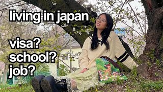 How I moved to Tokyo, Japan (job hunting, studying, visa, language)