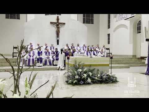 Profissão de Fé Missa posse do novo pároco Padre Marcos Bernardes dia 09-03-25