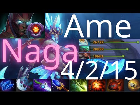 萧瑟 Ame Naga Siren vs Terrorblade, TA, Venomancer - EG vs PSG.LGD g3 UniMajor dota2