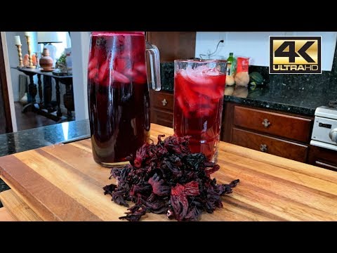 Easy Jamaica Agua Fresca | Hibiscus Fresh Water | Aguas Frescas Recipe