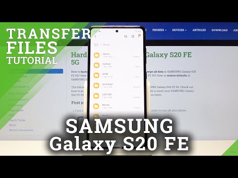Move Data on SAMSUNG Galaxy S20 FE 5G – Transfer Files from Internal Storage