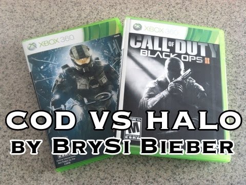 SONG: Black Ops 2 vs Halo 4 - by BrySi Bieber (パロディ) (SONG:  Black Ops 2 vs Halo 4 - by BrySi Bieber (Parody))