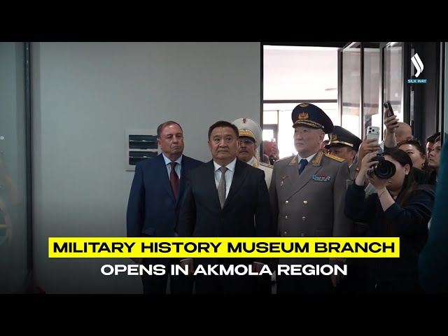 Military history museum branch opens in Akmola region