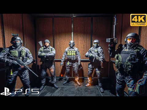 Black Ops 6 4K realistic graphics gameplay Ps5 Slim Bishop takes Rook