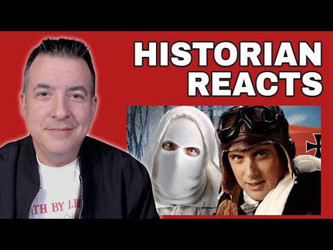 Red Baron vs White Death. Epic Rap Battles of History Reaction