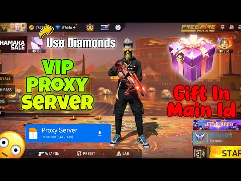 "Free Fire Proxy Server🔥New Trick 2025 | Unlimited Diamonds Gift In Main Id 🤯