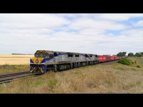 SCT Dooen Container Freight Train With VL Class Diesel Locomotives (21/12/2017) - PoathTV Railways