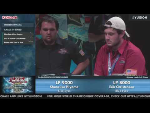 Yu-Gi-Oh! World Championship 2016 Final:Shunsuke Hiyama(Japan) VS  Erik Christensen(U.S.A) !