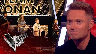 Team Ronan sing Don't Look Back In Anger by Oasis ❤️ | The Voice Kids UK 2023