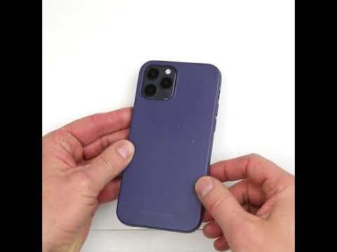 Dėklas DBRAMANTE1928 GRENEN - IPHONE 12 6.1? - DARK OLIVE Žalias video