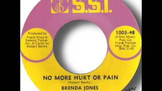 Brenda Jones   No More Hurt Or Pain
