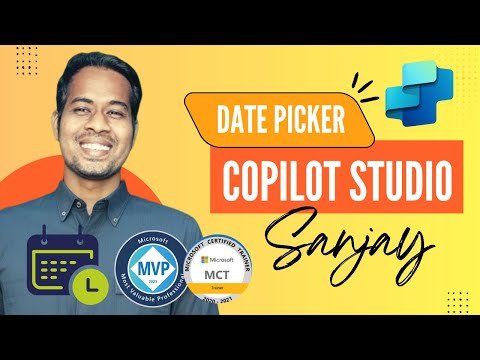 Copilot Studio: Build Date Pickers Fast
