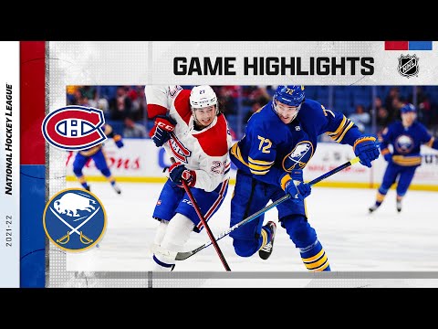 Canadiens @ Sabres 11/26/21 | NHL Highlights