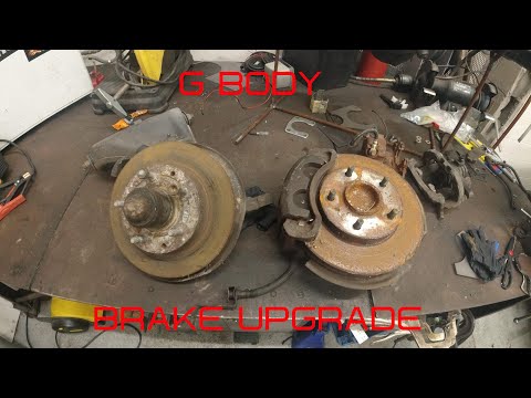 CHEAP G BODY BRAKE UPGRADE