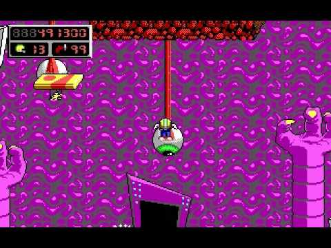 Last level from Commander Keen 6 (hard mode)