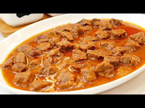 Easy Beef Stew Recipe. Soft meat melts.