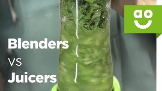 Blenders vs Juicers
