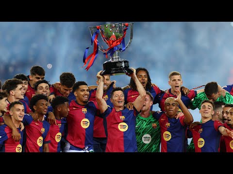 Barcelona  ● Road To La Liga VICTORY 2024/25