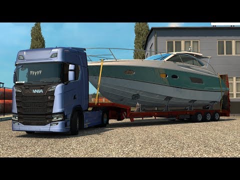 ETS 2 1.30 - SCANIA S 580 V8 - Trip: Verona - Lyon