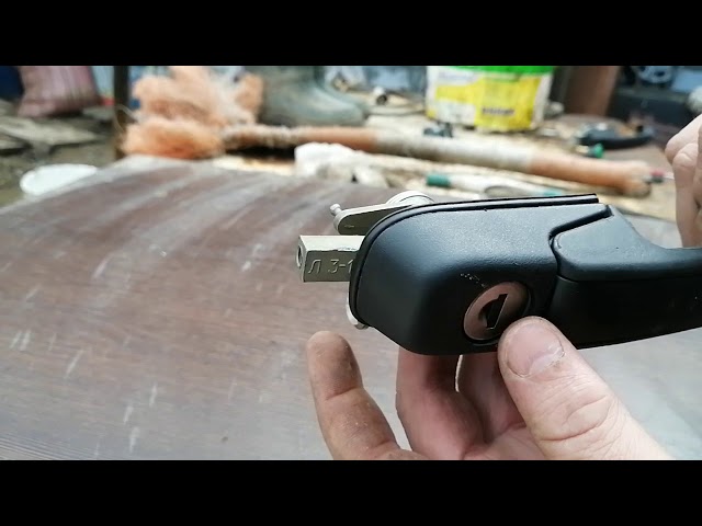 Как Поменять Личинку Замка На Гранте Видео