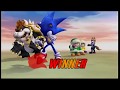 Super Smash Bros Brawl Wii Brawling As Sonic The Hedgehog