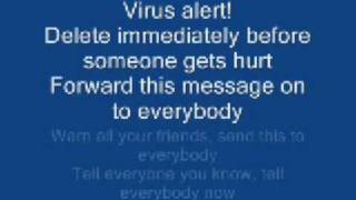 weird al yankovic virus alert lyrics