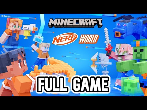 BrosClanYt - Minecraft x NERF World DLC - Full Gameplay Playthrough (Full Game)