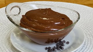 Crema al Cioccolato, senza Uova e senza Glutine