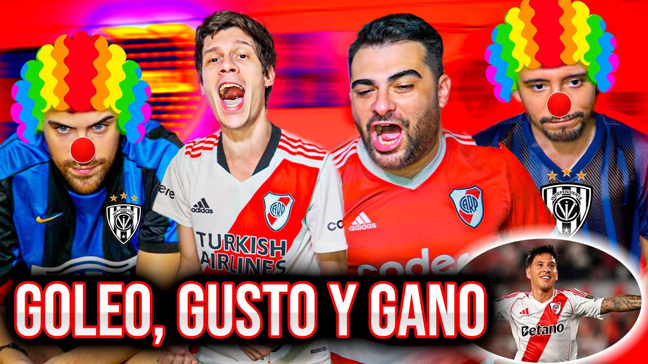 River 6 Ind. del Valle 2 | Copa Libertadores 2025 | Reacciones de Amigos