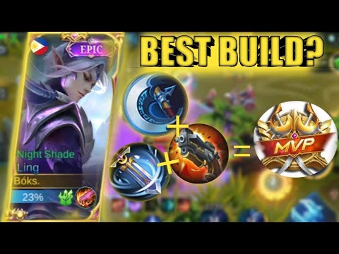 LING WITH JUNGLE EMBLEM IS BROKEN WITH THIS BUILD ! FAST FARM  | MLBB