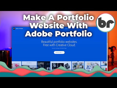 How To Use ADOBE PORTFOLIO To Build A Clean Portfolio Website - It's *almost* Free!!