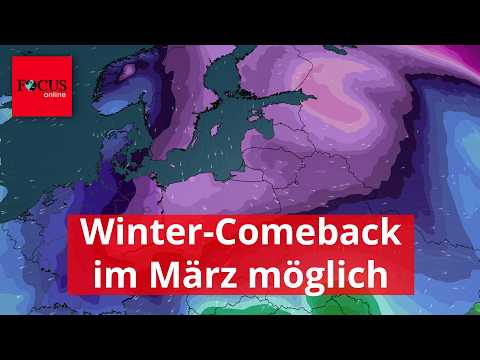 Gespaltener Polarwirbel: Winter-Comeback im März möglich