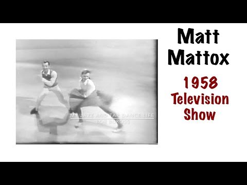 Matt Mattox - 1958 Television Show - Jazz Dance Performance & Choreography