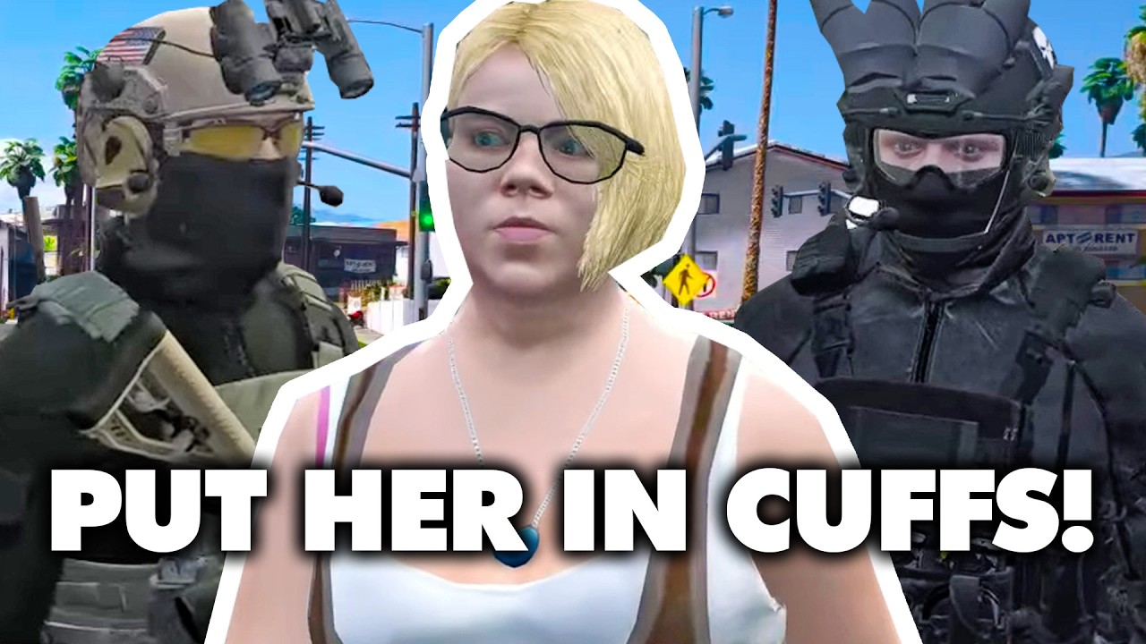 Karen Trolls Corrupt Cops in GTA 5 RP