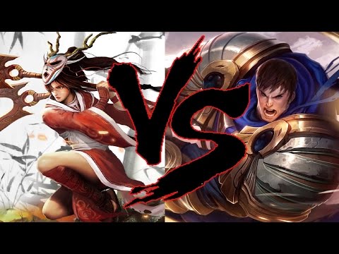 Garen vs Akali Top Lane High Elo (Season 7)