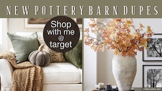 Shop with me at Target for Pottery Barn Dupes and fun Design Finds!