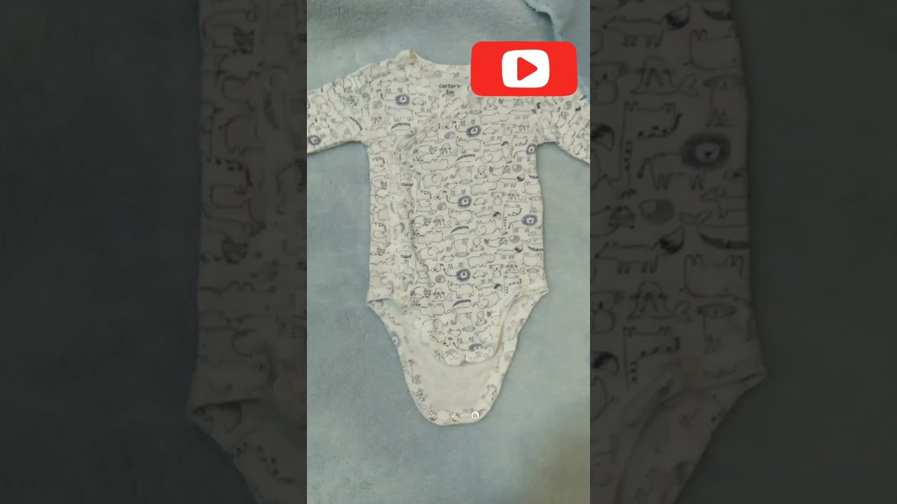 Como dobrar bodies Manga longa ou curta #shorts