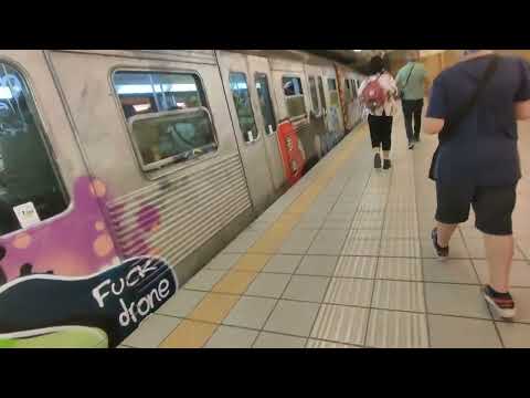 Athens Metro And Tram From Petralona to Pikrodafni (Line 1,Line2,(Line6 tram)