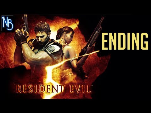 Resident Evil 5 Walkthrough Part 27 ENDING No Commentary