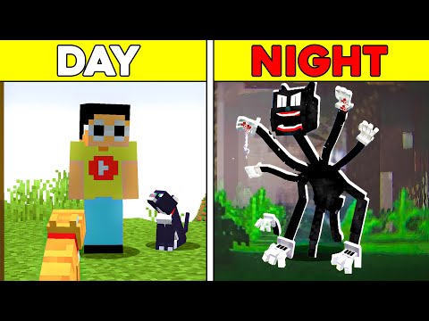 This New Horror Creature is Terrifying.. #3 || Minecraft's Cartoon Cat