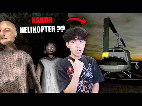 Gua COBA KABUR dari GRANNY pake HELIKOPTER.. APAKAH IDE BURUK ? - Granny 2