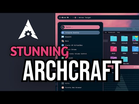 ArchCraft | Arch Linux Easy Beautiful! | Openbox XFCE