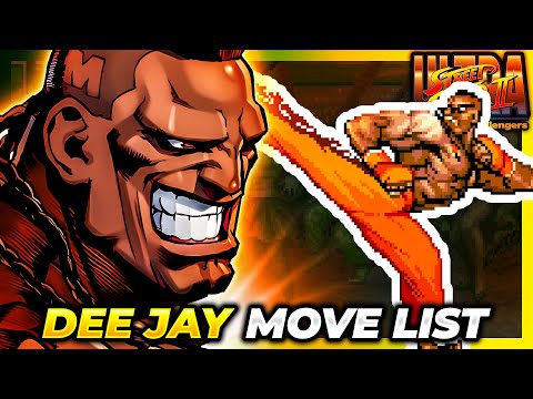 DEE JAY MOVE LIST - Ultra Street Fighter II: The Final Challengers (USFII/USF2)