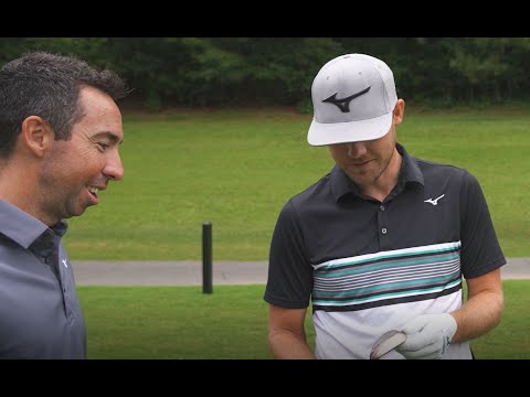 FIRST HIT:  Mizuno T22 wedges with Fredrik Lindblom