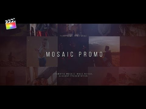 Apple Motion Template: Mosaic Promo